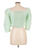 Levi's 100% Polyester Green Tube Top Size L - photo 2