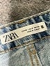 Zara 100% Cotton Blue Jeans Size 2 - photo 7