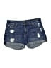 7 For All Mankind Blue Denim Shorts Size 28 waist - photo 1