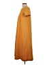 Uniqlo U Solid Orange Casual Dress Size S - photo 5