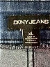 DKNY Jeans Solid Blue Denim Shorts Size XL - photo 3