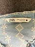 Zara Blue 3/4 Sleeve Blouse Size M - photo 7