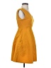 Assorted Brands Solid Yellow Cocktail Dress Size 32 - photo 4