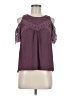 Rewind Purple Sleeveless Blouse Size M - photo 1