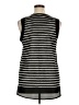 Olivia Moon Stripes Black Sleeveless Top Size XL - photo 2