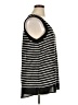 Olivia Moon Stripes Black Sleeveless Top Size XL - photo 4