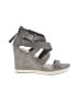 Brash Gray Wedges Size 9 1/2 - photo 1