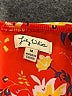 Lily White 100% Polyester Orange Kimono Size M - photo 7