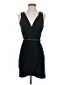 BCBGeneration Solid Black Cocktail Dress Size 2 - photo 1