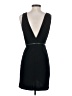 BCBGeneration Solid Black Cocktail Dress Size 2 - photo 2