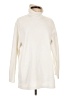 Lands' End 100% Polyester Ivory Turtleneck Sweater Size L - photo 1