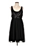 Apt. 9 100% Polyester Stars Black Cocktail Dress Size L - photo 1
