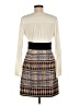 Milly 100% Silk Tweed Ivory Cocktail Dress Size 6 - photo 2