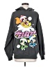 Bershka Silver Pullover Hoodie Size XS - photo 1