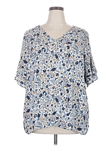 PREMISE Short Sleeve Blouse (view 1)