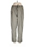 OAK + FORT Solid Gray Casual Pants Size L - photo 1