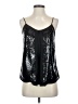 Madison Marcus 100% Silk Solid Black Sleeveless Silk Top Size XS - photo 1