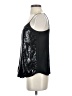Madison Marcus 100% Silk Solid Black Sleeveless Silk Top Size XS - photo 5