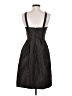 J.Crew 100% Silk Brown Black Cocktail Dress Size 2 - photo 2