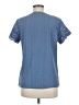 Unbranded 100% Polyester Tweed Blue Short Sleeve T-Shirt Size M - photo 2