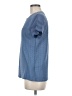 Unbranded 100% Polyester Tweed Blue Short Sleeve T-Shirt Size M - photo 5