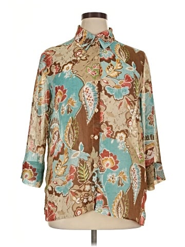 Alfred Dunner 3/4 Sleeve Blouse (view 1)