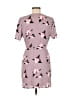 Leith 100% Polyester Print Pink Casual Dress Size M - photo 2
