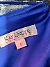 Kay Unger Paisley Blue Cocktail Dress Size 8 - photo 7