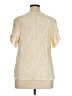 wonderly Ivory Short Sleeve Blouse Size XL - photo 2