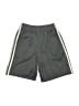 Adidas 100% Polyester Solid Gray Athletic Shorts Size 10 - photo 2