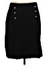 Talbots Outlet Solid Black Formal Skirt Size 6 - photo 1