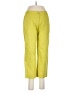 ETRO Solid Yellow Casual Pants Size EU (IT) 42 / US 6 - photo 1