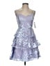 BCX 100% Polyester Blue Cocktail Dress Size 5 - photo 1