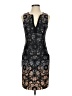 Nanette Lepore Paisley Black Cocktail Dress Size 2 - photo 1