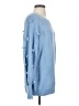 Simplee Blue Pullover Sweater Size S - photo 4