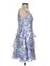 BCX 100% Polyester Blue Cocktail Dress Size 5 - photo 4