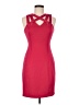 Guess Solid Red Cocktail Dress Size M (estimated) - photo 1