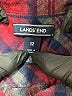 Lands' End Plaid Burgundy Long Sleeve Button-Down Shirt Size 12 - photo 7