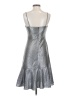 NW Nightway Metallic Silver Cocktail Dress Size 4 - photo 2