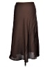 Shein 100% Polyester Solid Brown Formal Skirt Size L - photo 1
