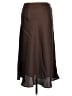 Shein 100% Polyester Solid Brown Formal Skirt Size L - photo 2