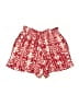 Knox Rose 100% Rayon Paisley Red Shorts Size S - photo 2