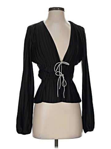 WAYF Long Sleeve Blouse (view 1)