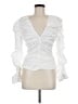 Zara White 3/4 Sleeve Blouse Size M - photo 1