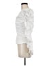 Zara White 3/4 Sleeve Blouse Size M - photo 5