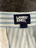 Lands' End Stripes Blue Casual Pants Size 12 - photo 4