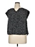 Great Northwest Indigo Black Short Sleeve Blouse Size XL - photo 1