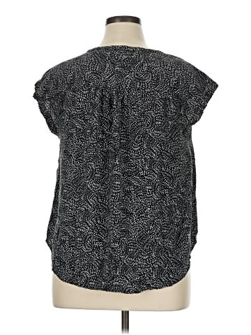 Great Northwest Indigo Short Sleeve Blouse (view 2)