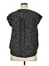 Great Northwest Indigo Black Short Sleeve Blouse Size XL - photo 2