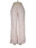 Assorted Brands Hearts Ivory Casual Pants Size L - photo 1